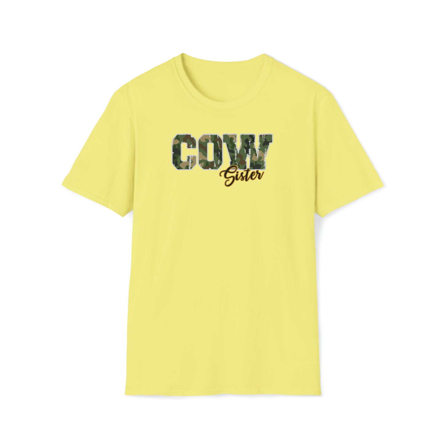 COW SISTER | Unisex Softstyle T-Shirt