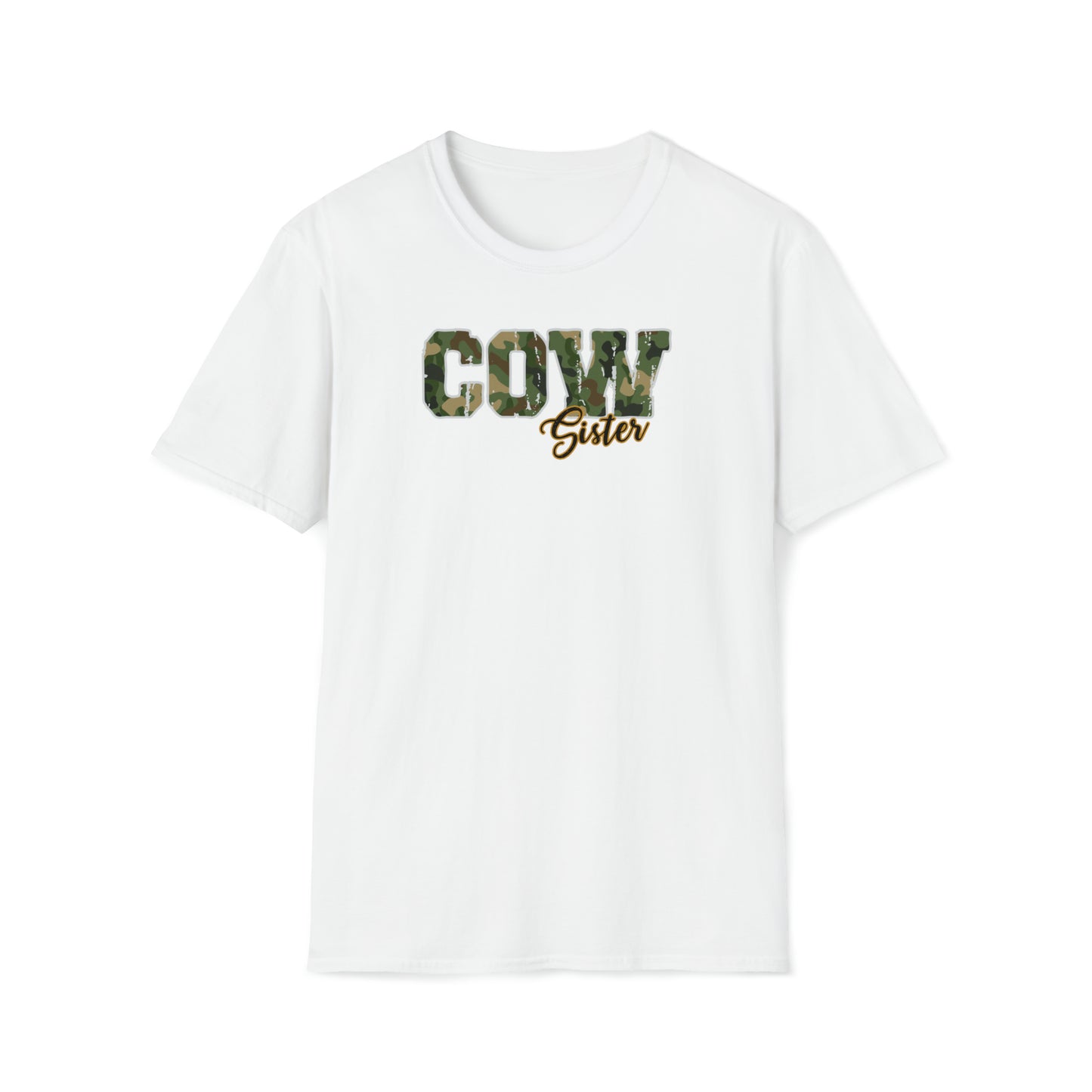 COW SISTER | Unisex Softstyle T-Shirt