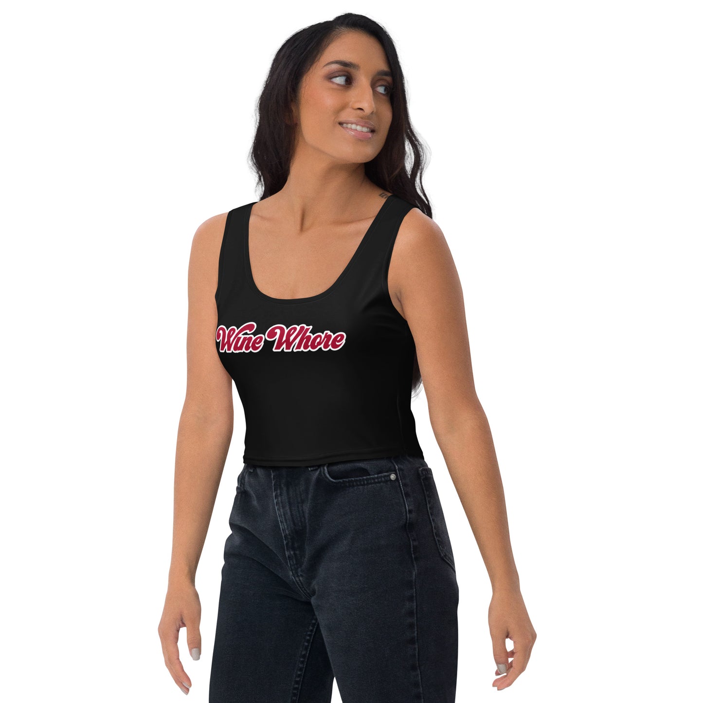 Wine Whore | Crop Top