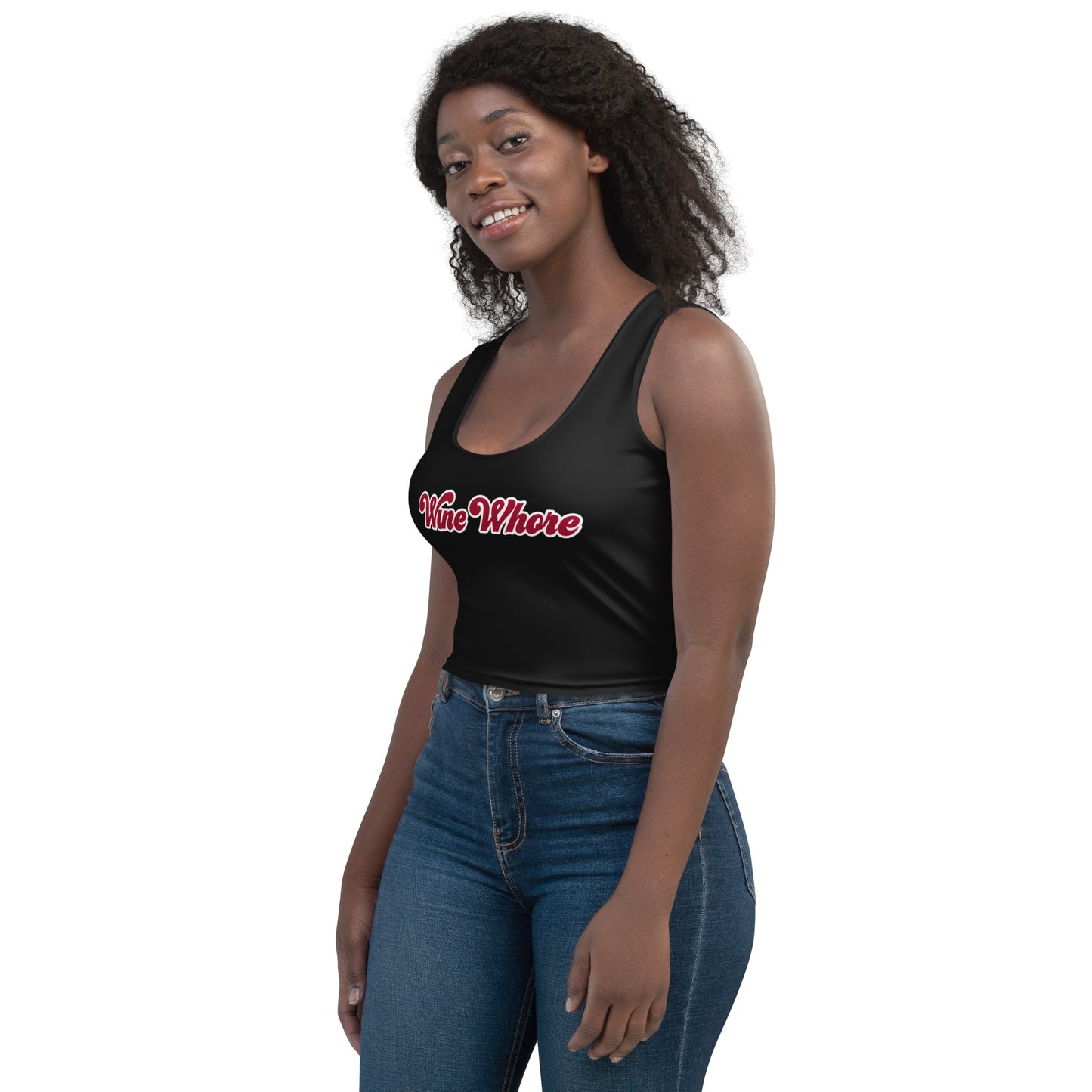 Wine Whore | Crop Top
