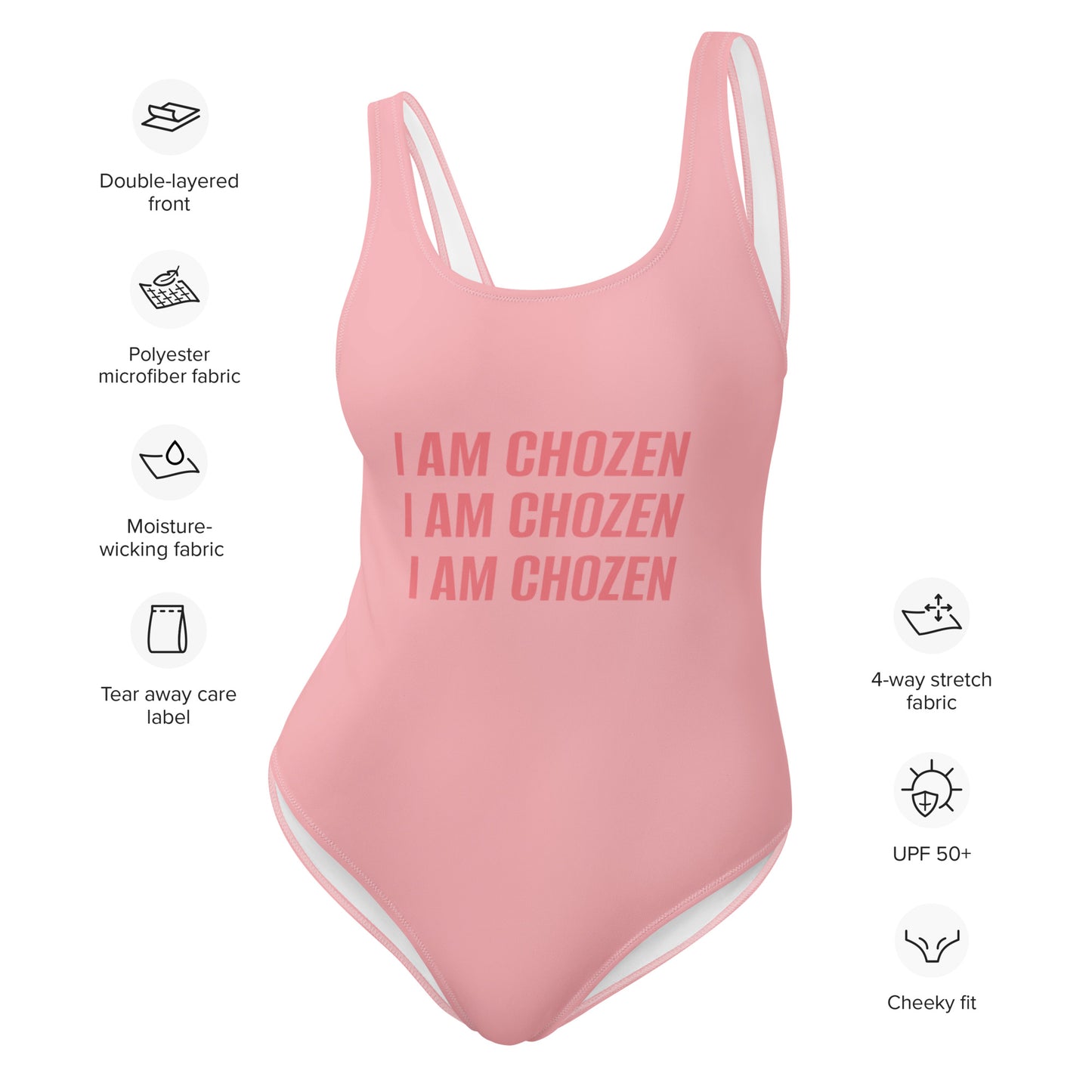 I AM CHOZEN One-Piece Swimsuit