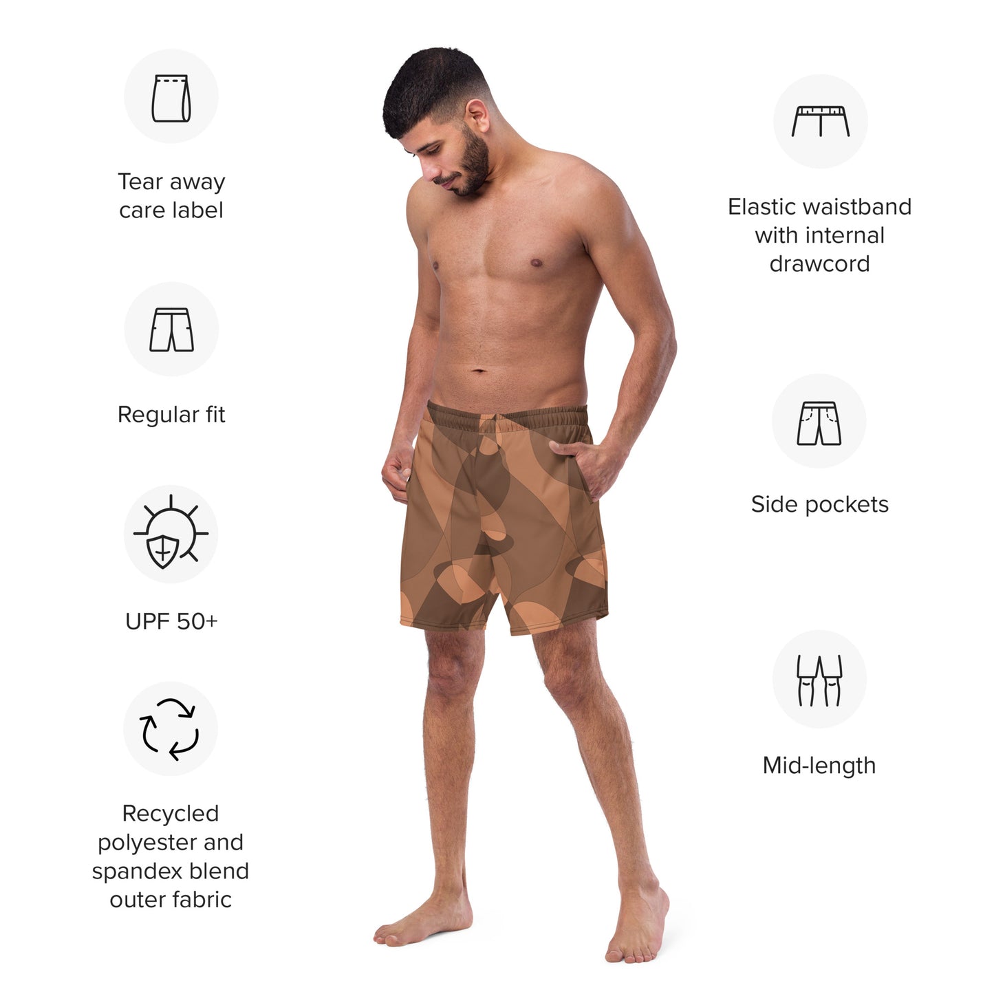 CHOZEN X Cami | Men's swim trunks