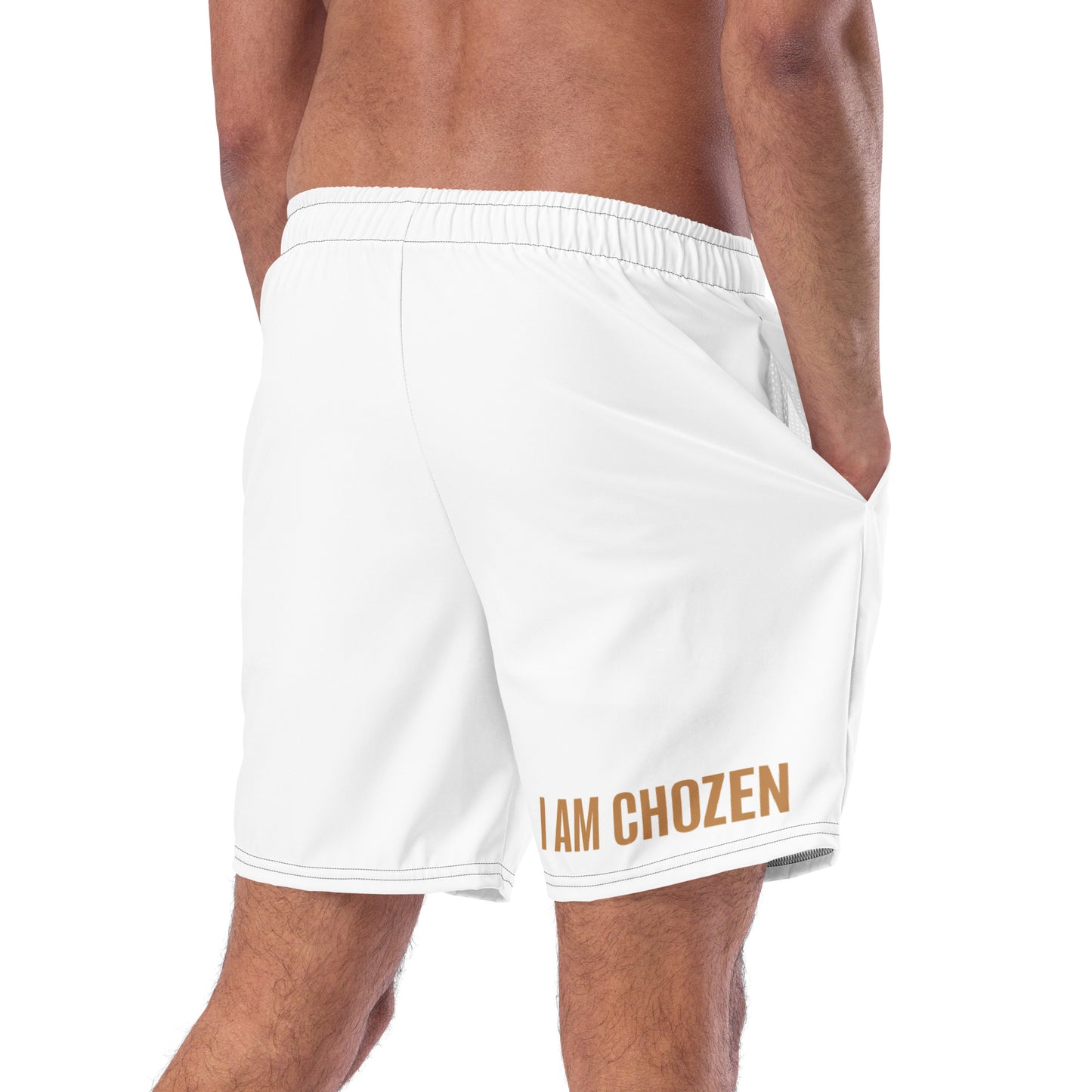 I AM CHOZEN Men's swim trunks