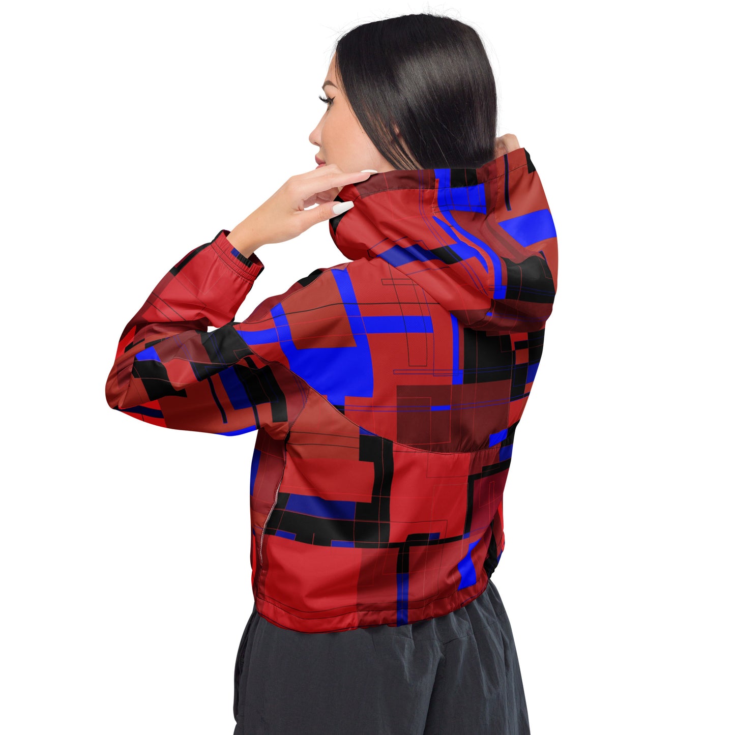 CHOZEN X Cami | Cropped windbreaker