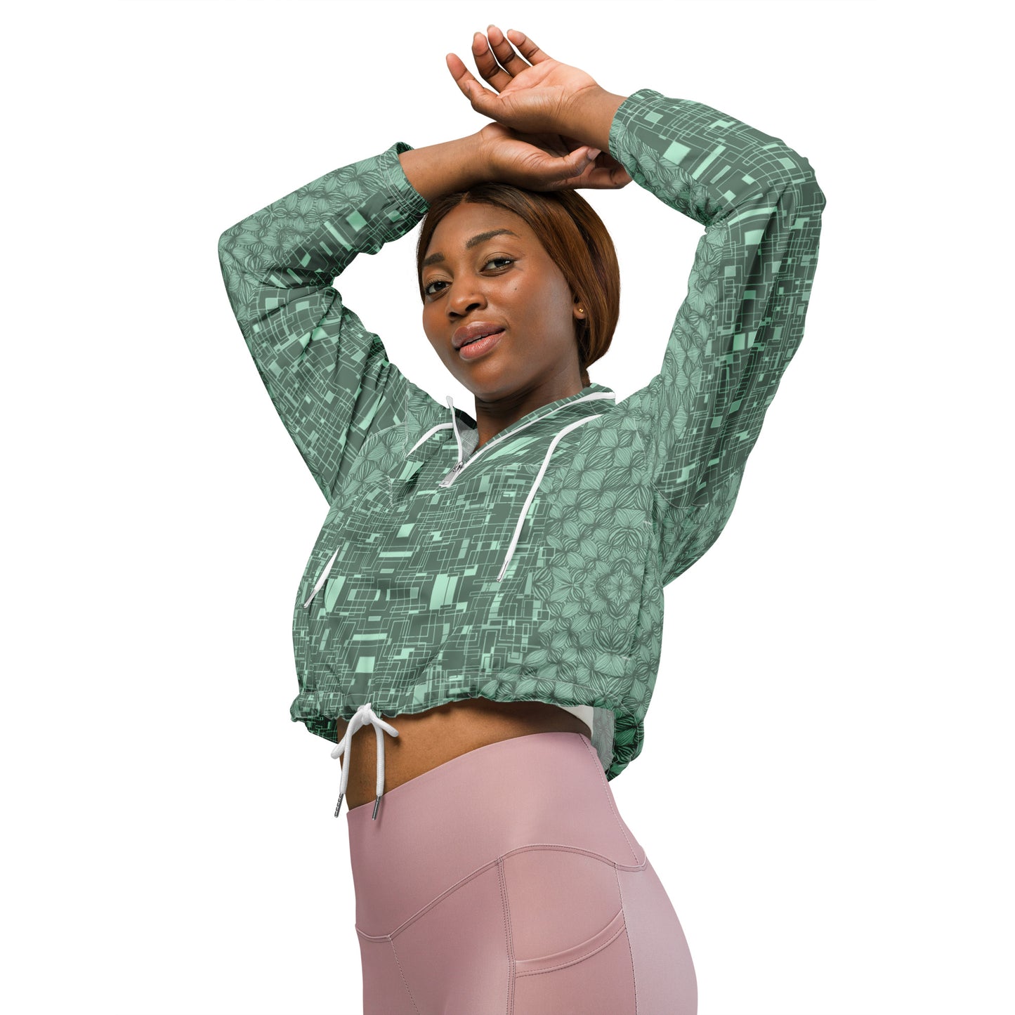 CHOZEN X Cami | Cropped windbreaker