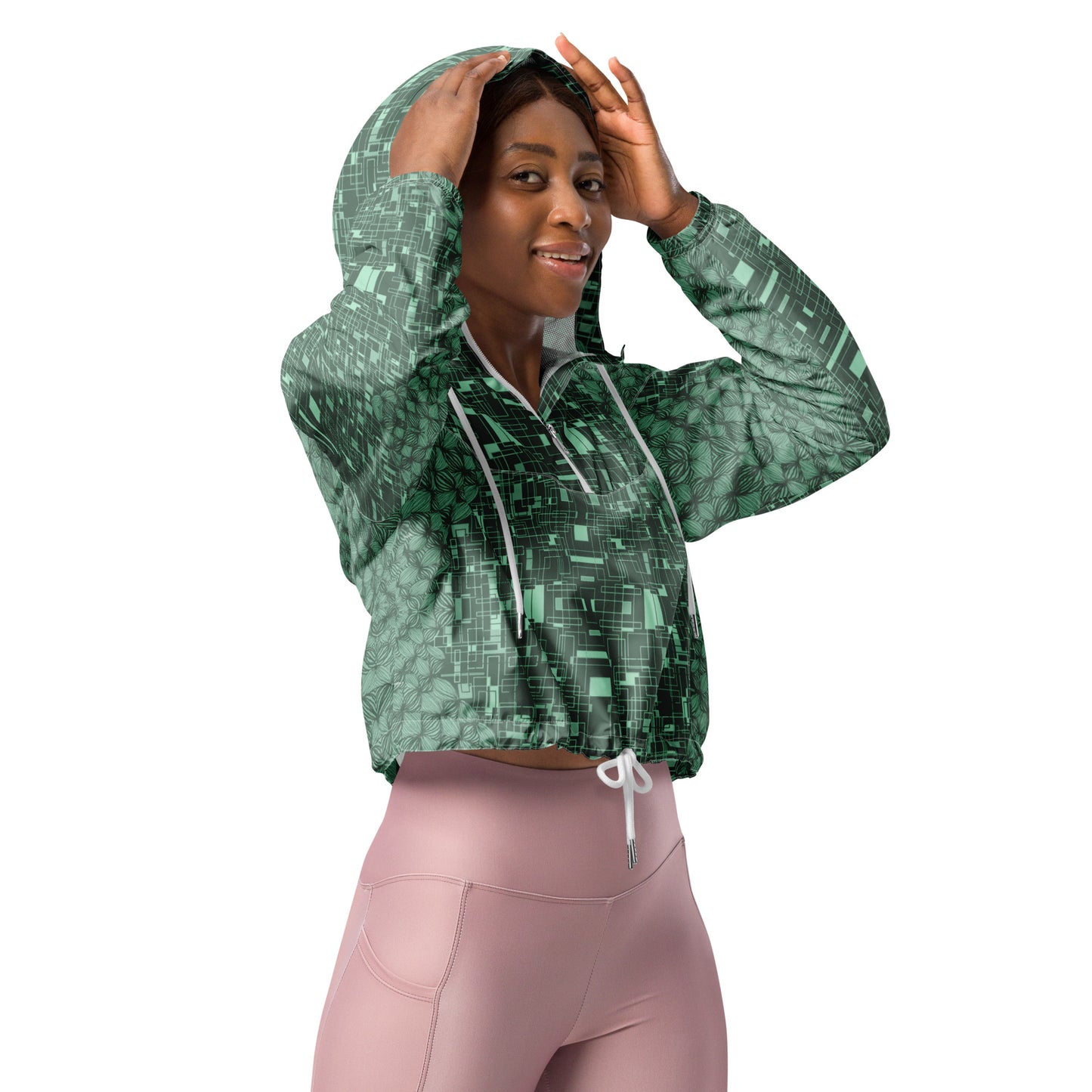 CHOZEN X Cami | Cropped windbreaker