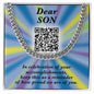 SON Necklace | Cuban Link Chain (+ LENGTH EXTENSION)