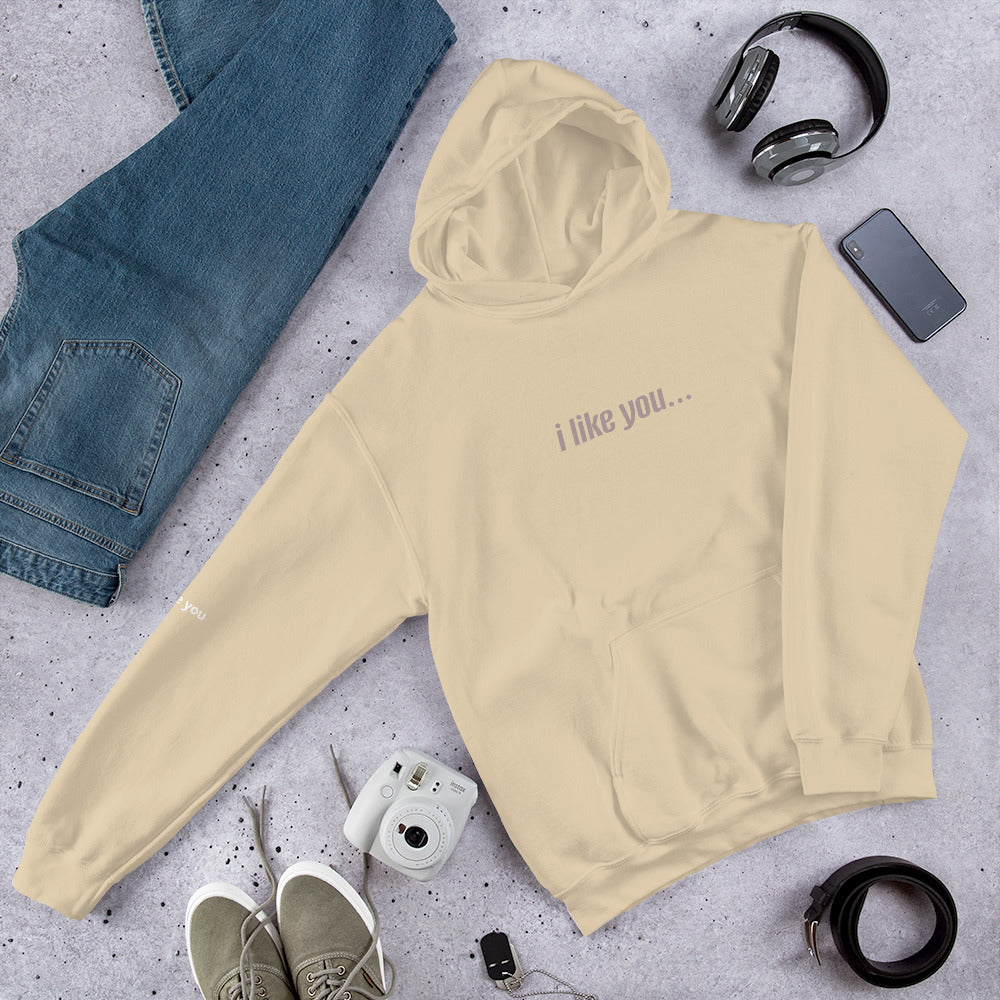 i like you... Unisex Hoodie
