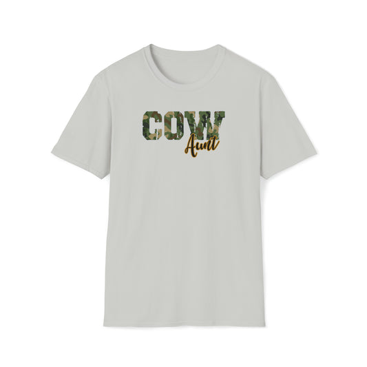 COW AUNT | Unisex Softstyle T-Shirt