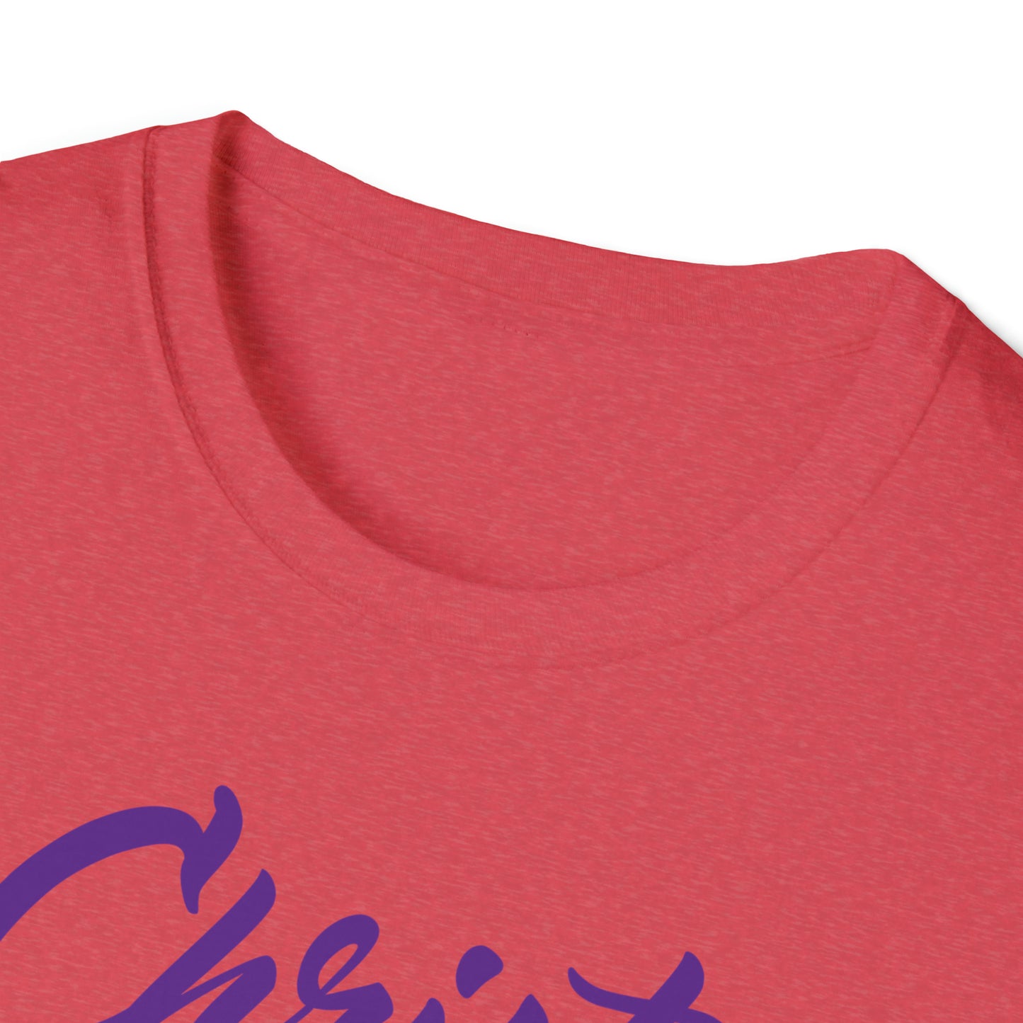 Christ Influencer front SELFLESS back | Unisex Softstyle T-Shirt