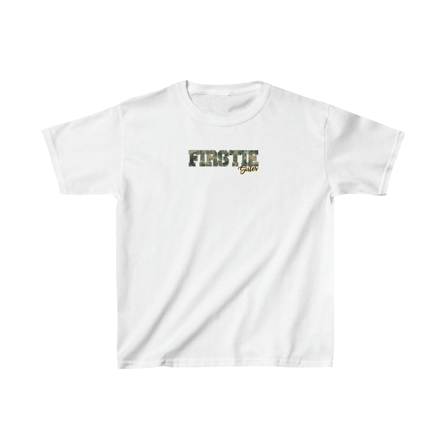 FIRSTIE SISTER | Kids Heavy Cotton™ Tee