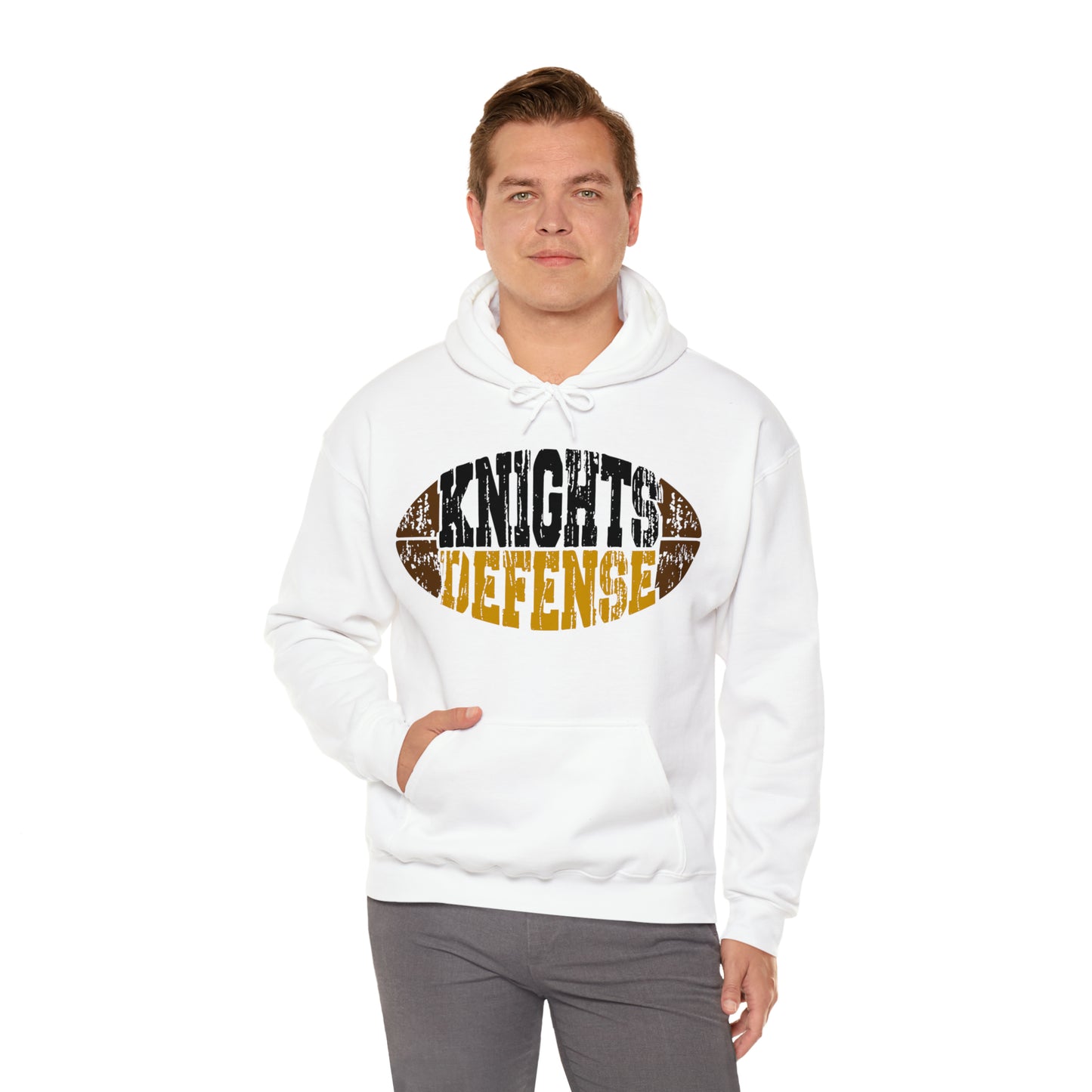 KNIGHTS DEFENSE | Unisex Heavy Blend™ Hooded Sweatshirt