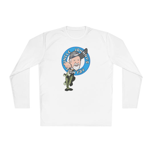 Multi-Colors Uncle Johnny's Fish Fry - Unisex Lightweight Long Sleeve Tee