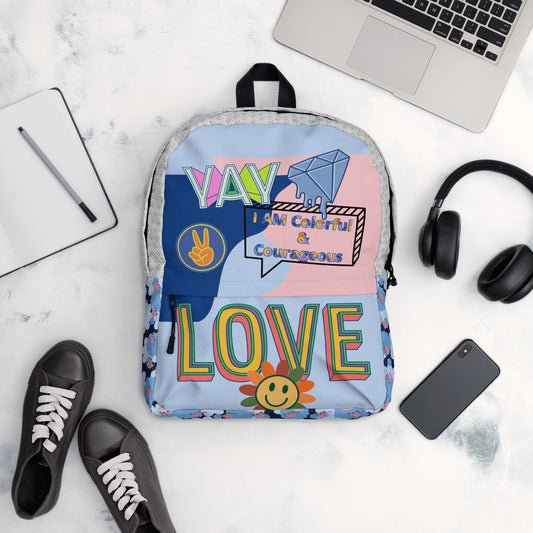 Colorful and Courageous Backpack