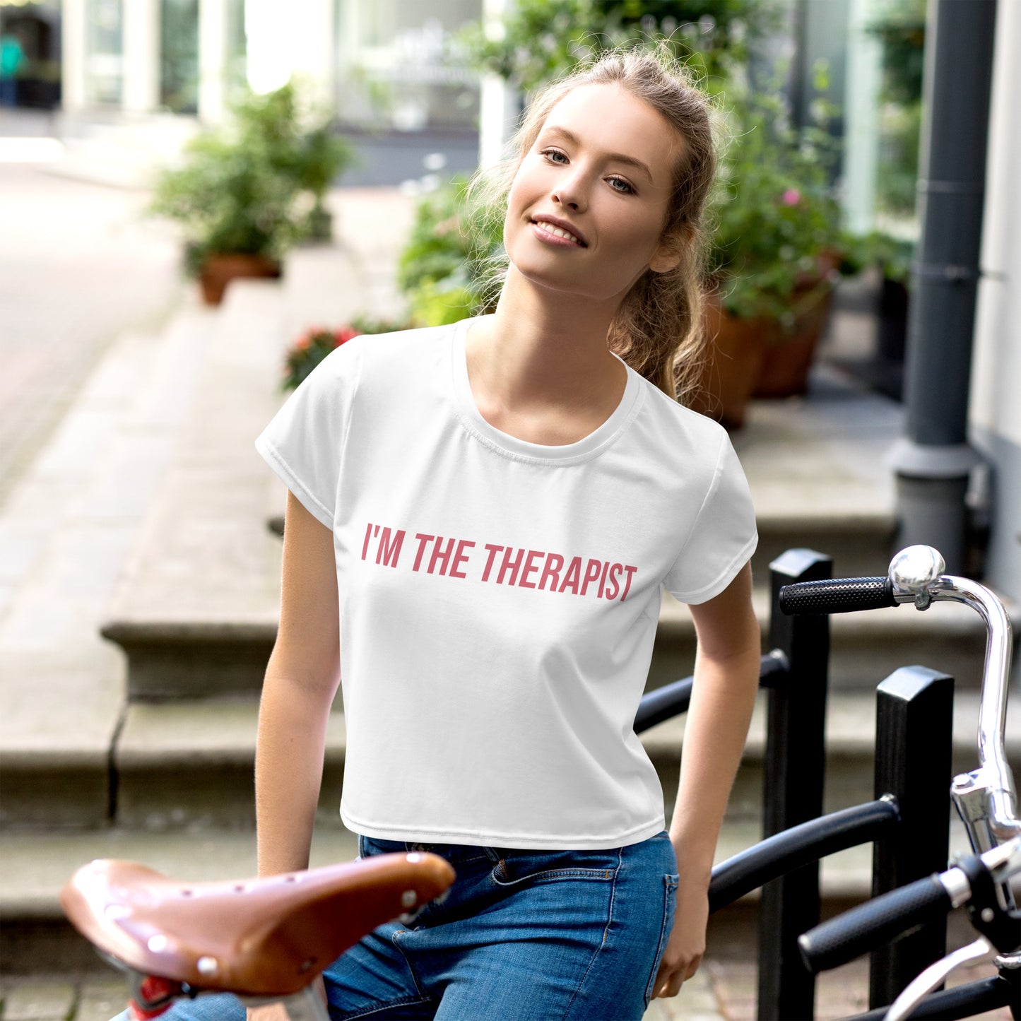 I'm the Therapist | Crop Top