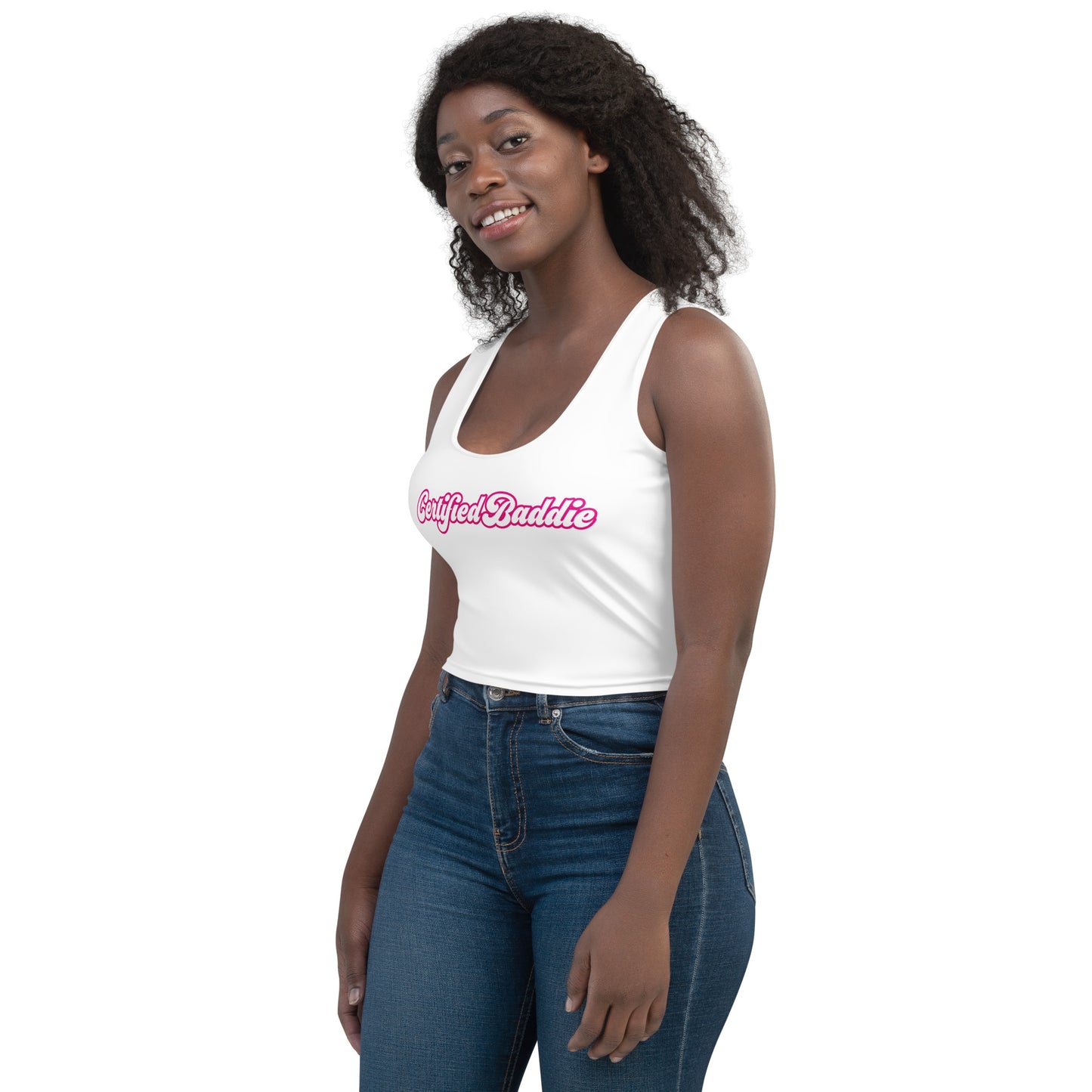 Certified Baddie | Crop Top