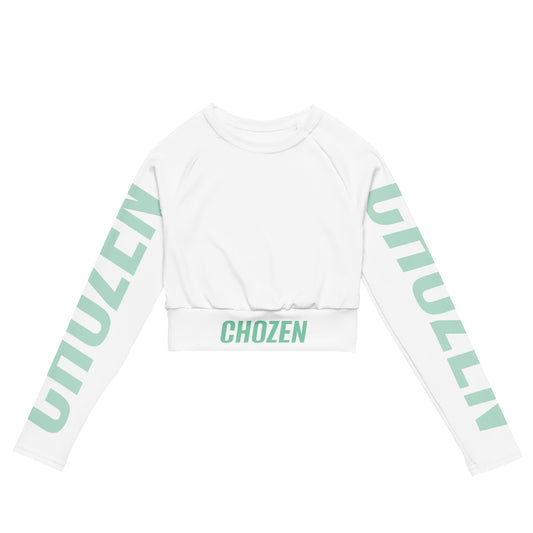 CHOZEN | Recycled long-sleeve crop top