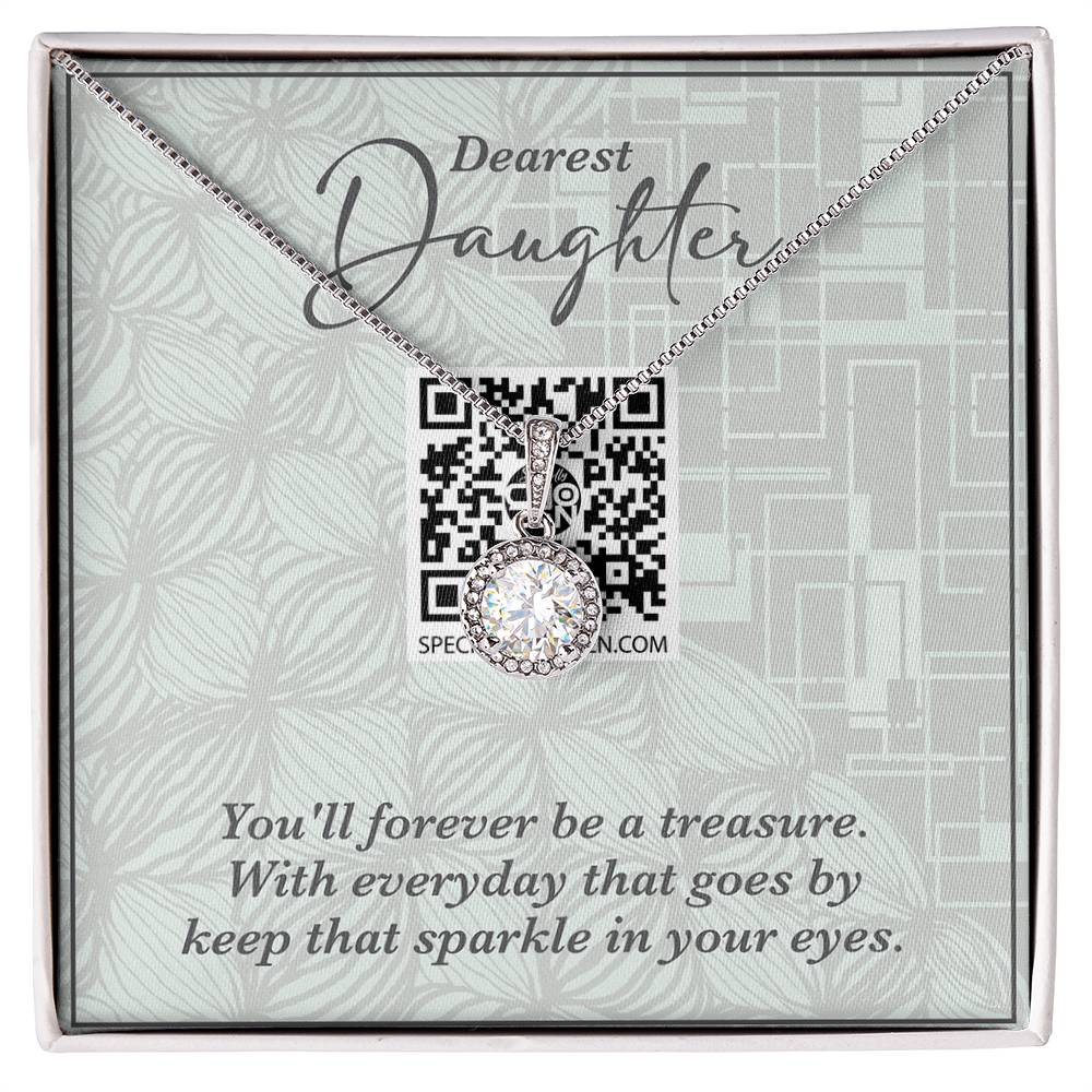 Special Sparkle CZ Pendant | DAUGHTER