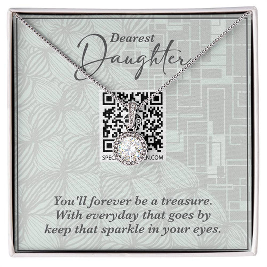 Special Sparkle CZ Pendant | DAUGHTER