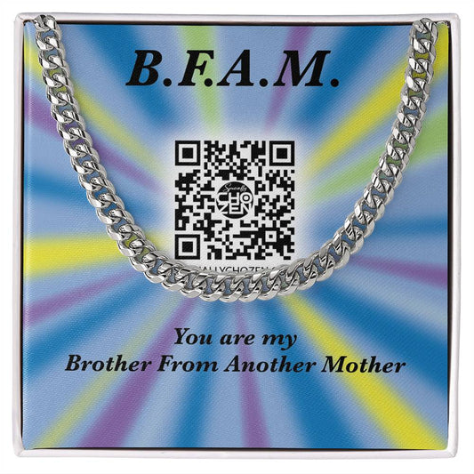 BROTHER FROM ANOTHER MOTHER Necklace | Cuban Link Chain (+ LENGTH EXTENSION)