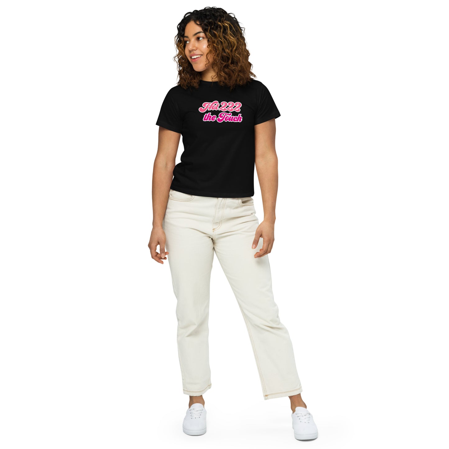 Hot 222 the Touch | High-waisted T-shirt